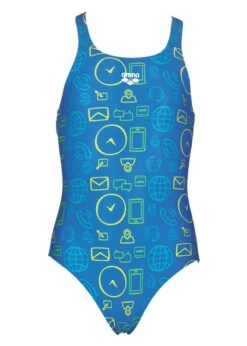 Arena Gadget Girls Swimsuit - Blue -Swim Equipment Shop 000102817 gadget jr one piece l a