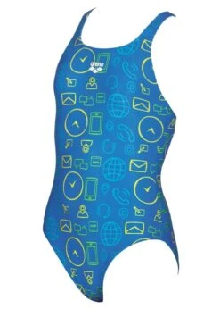 Arena Gadget Girls Swimsuit - Blue