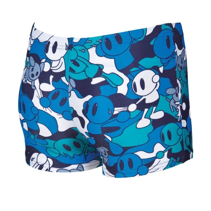 Arena Boys Camo Kun Swim Shorts Navy 6 Arena Boys Camo Kun Swim Shorts Navy - Image 4