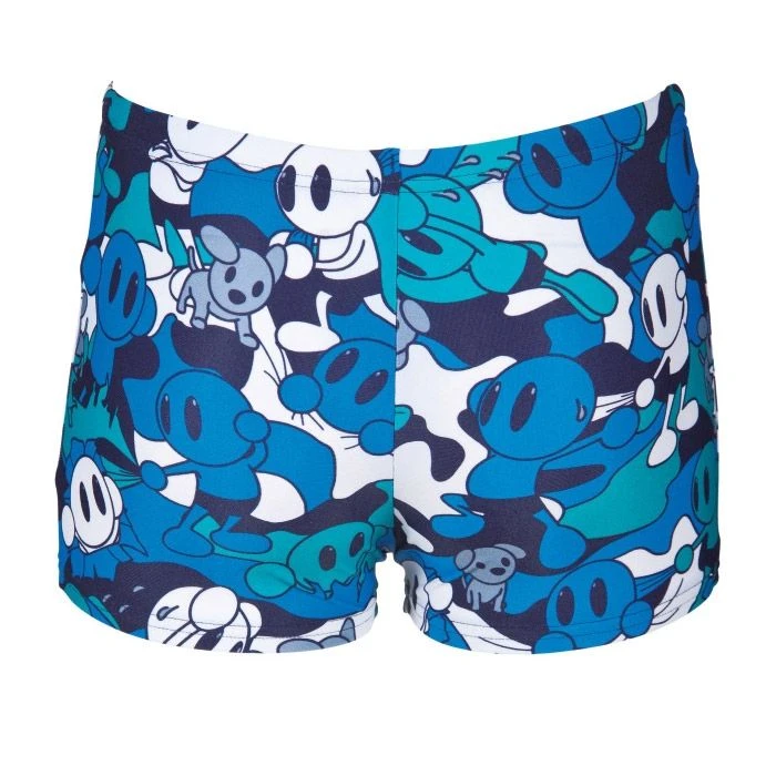 Arena Boys Camo Kun Swim Shorts Navy 4 Arena Boys Camo Kun Swim Shorts Navy - Image 2