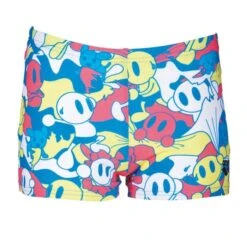 Arena Boys Camo Kun Swim Shorts Royal Blue -Swim Equipment Shop 001352 720 b camo kun jr short 005 f s