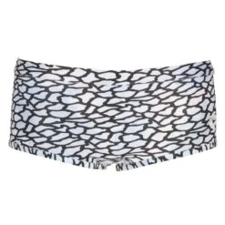 Arena Upside Down Reversible Low Waist Short - White / Multi -Swim Equipment Shop 001713 101 m upside down low waist short side b 005 f s 1