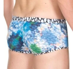 Arena Upside Down Reversible Low Waist Short - White / Multi -Swim Equipment Shop 001713 101 2