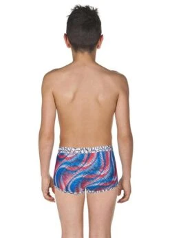 Arena Boy's Spirograph Reversible Low Waist Short - Black / Multi -Swim Equipment Shop 002274 500 m spirograph reversible low waist short 006 b s