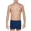 Arena Men's One Tunnel Vision Short - Navy / Turquoise -Swim Equipment Shop 002279 708 m arena one tunnel vision short 005 f s