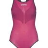 Arena Women's Carbon Duo Top - Pink Peacock -Swim Equipment Shop 002757 465 w pwskin carbon duo top 005 f s