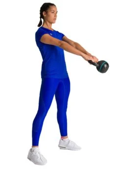 Arena Womens CF Cool T-shirt - Blue -Swim Equipment Shop 003814 800 2