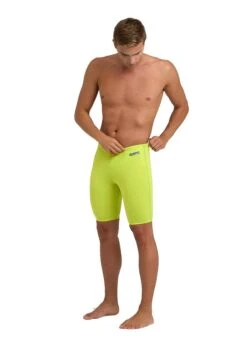 Arena Team Swim Jammer Solid - Freak/Soft Green -Swim Equipment Shop 004770 680 bk 2