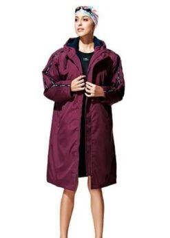 Yingfa 023-3 Swim Parka - Maroon