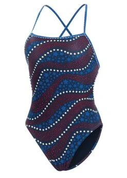 Uglies Revibe Girl's Americana Print Tie Back Swimsuit