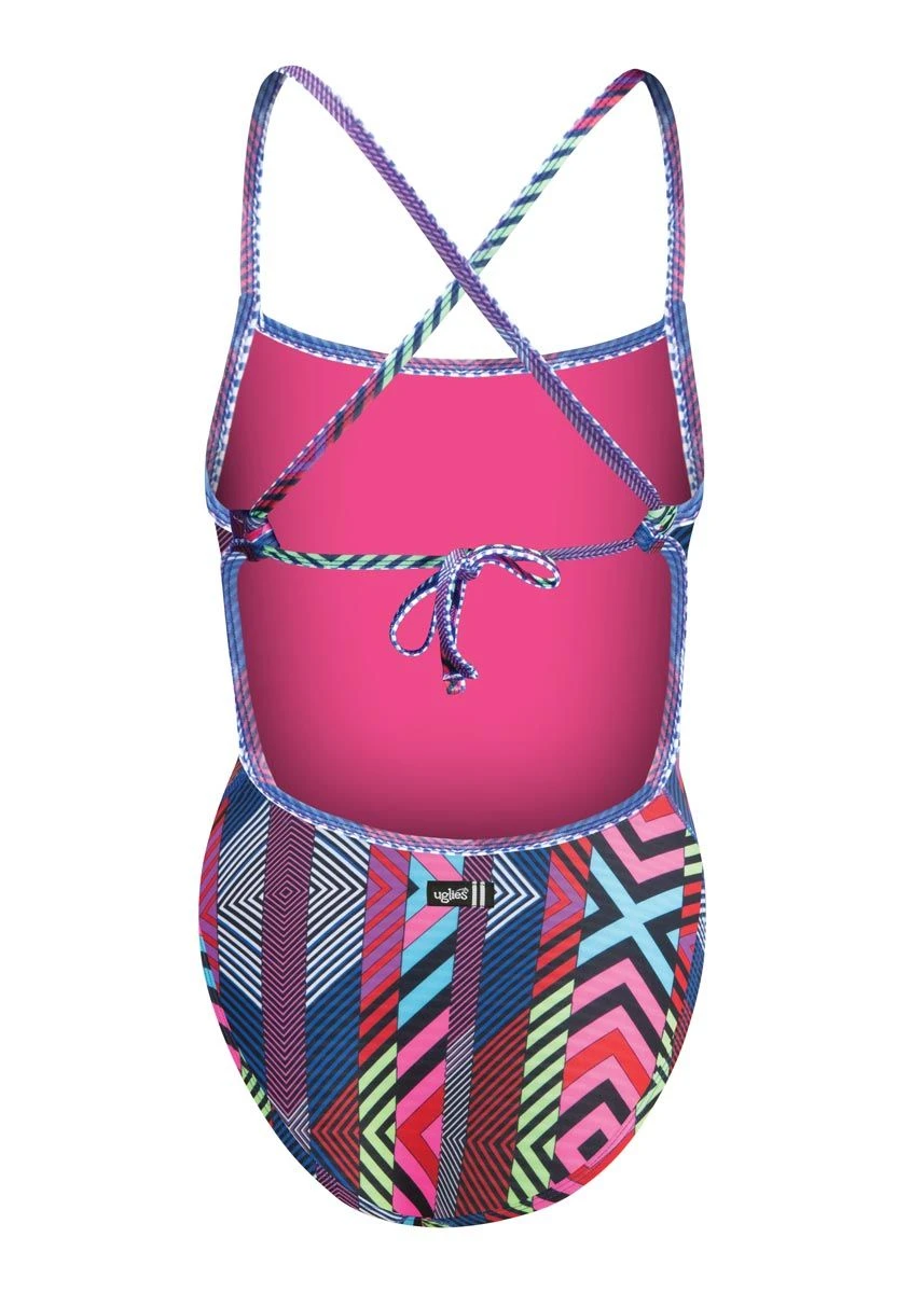 Uglies Revibe Diamond Tie Back Swimsuit 4 Uglies Revibe Diamond Tie Back Swimsuit - Image 2