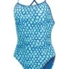 Uglies Sirena Tie Back Swimsuit - Blue -Swim Equipment Shop 0910srena 480 front 1548853332