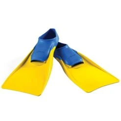 FINIS Long Floating Swim Fins -Swim Equipment Shop 1.05.037 image studio blue.yellow xs 1 1