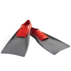 FINIS Long Floating Swim Fins -Swim Equipment Shop 1.05.037 image studio gray.red l 1 1