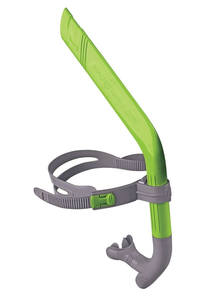 Mad Wave Pro Snorkel Junior - Green 3 Mad Wave Pro Snorkel Junior - Green