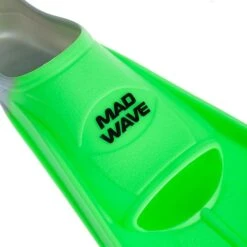 Mad Wave Short Blade Training Fins - Green -Swim Equipment Shop 10022906 4