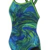 Dolfin Reliance Girls Sonic - Blue / Green -Swim Equipment Shop 121dbx 890 1 2