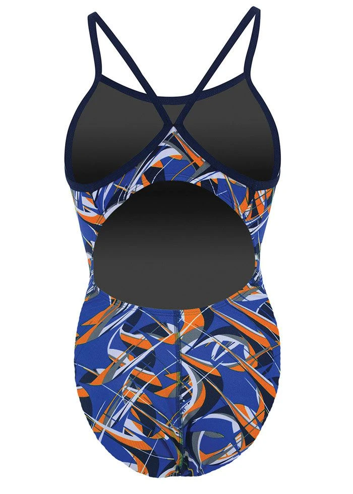 Dolfin Reliance Girls Predator - Blue/Orange 4 Dolfin Reliance Girls Predator - Blue/Orange - Image 2