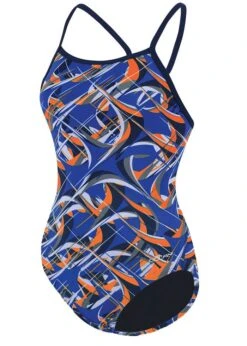 Dolfin Reliance Girls Predator - Blue/Orange