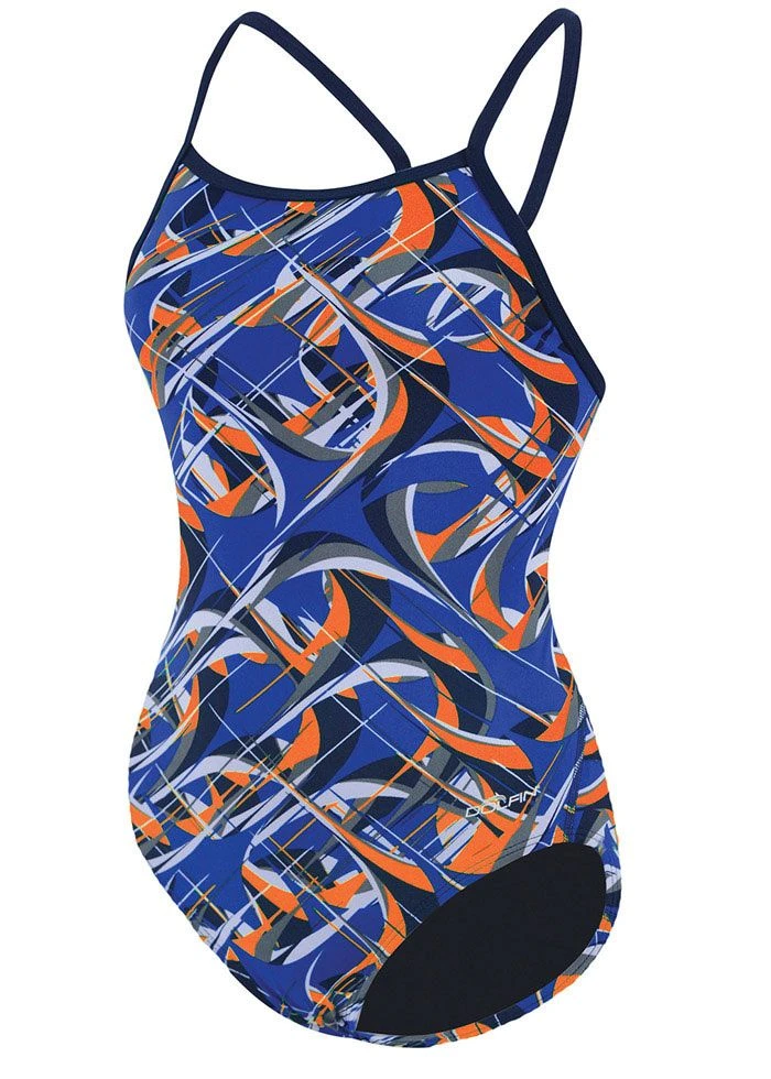 Dolfin Reliance Girls Predator - Blue/Orange 3 Dolfin Reliance Girls Predator - Blue/Orange