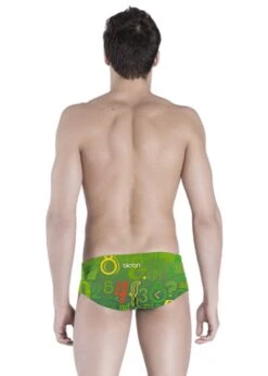 Akron Tony Vintage 14cm Trainer Swim Trunk - Green 5 Akron Tony Vintage 14cm Trainer Swim Trunk - Green -Swim Equipment Shop 1228 bk