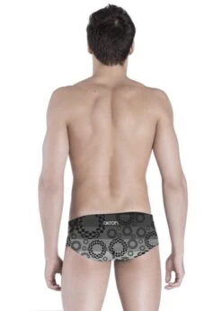 Akron Tko 14cm Trainer Swim Trunk - Black / White -Swim Equipment Shop 1238 bk