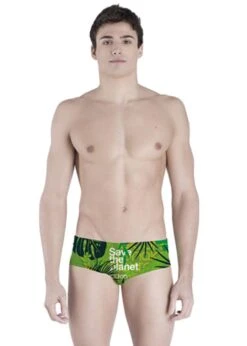 Akron Save The Forest 14cm Trainer Swim Trunk - Green
