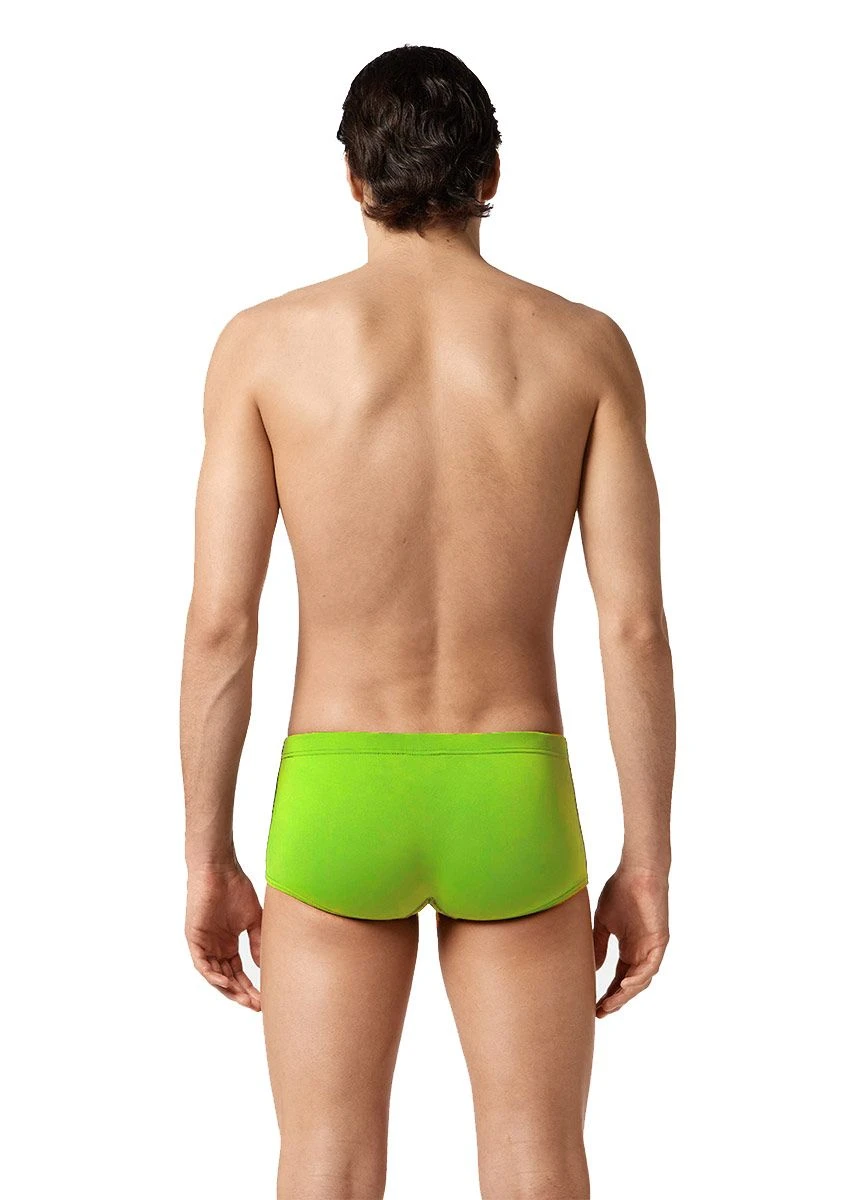 Akron Gus Solid 14cm Trainer Swim Trunk - Neon Green 3 Akron Gus Solid 14cm Trainer Swim Trunk - Neon Green - Image 2