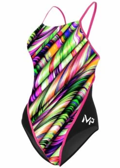 MP Michael Phelps Girls Margareta Racerback Swimsuit