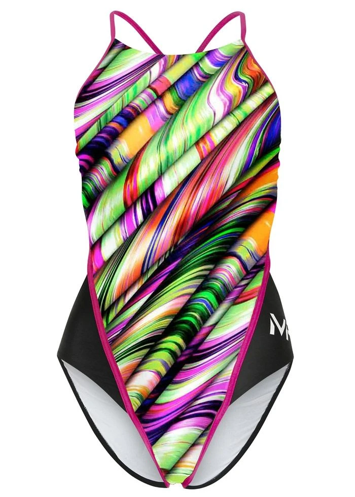 MP Michael Phelps Girls Margareta Openback Swimsuit 5 MP Michael Phelps Girls Margareta Openback Swimsuit - Image 3