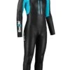 Dare2Tri Mens MACH2 Wetsuit - Black / Blue 1 Dare2Tri Mens MACH2 Wetsuit - Black / Blue -Swim Equipment Shop 20012 front1 2