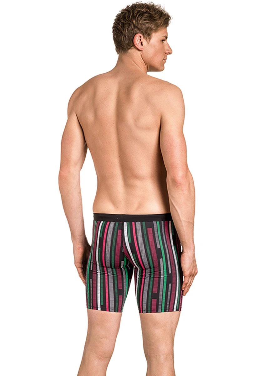 Aquafeel Men's Matrix Jammer - Black / Grey 4 Aquafeel Men's Matrix Jammer - Black / Grey - Image 2