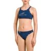 Aquafeel Girl's Night Waves Mini-cross Back Swim Bikini - Blue -Swim Equipment Shop 25570 01 18 04 01