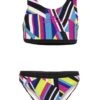 Aquafeel Girl's Stripe Confusion Racerback Bikini -Swim Equipment Shop 25615 01 1