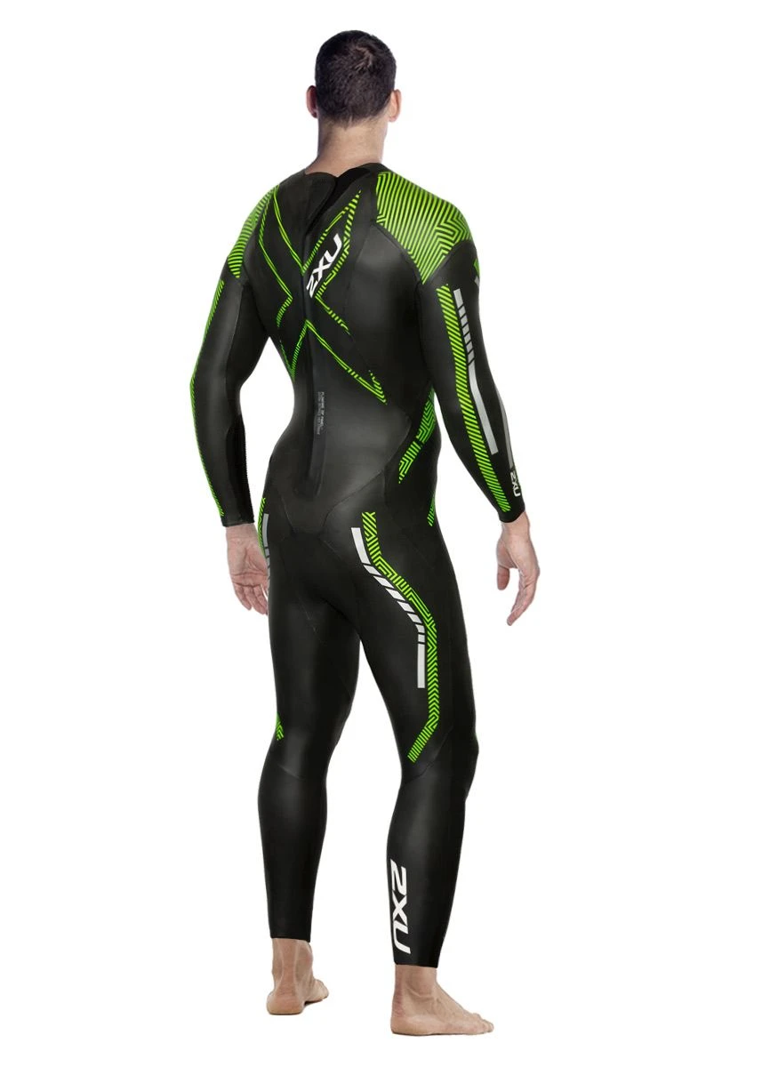 2XU Mens Propel Pro Wetsuit - Black / Neon Green 6 2XU Mens Propel Pro Wetsuit - Black / Neon Green - Image 4