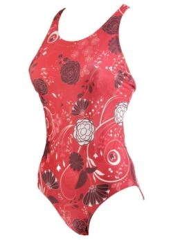 Diana Decoration Swimsuit Fuchsia - Girls