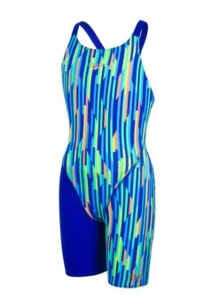 Speedo Fastskin Endurance+ Openback Kneesuit - Ultrasonic / Fluo Orange / Windsor Blue -Swim Equipment Shop 39161 8 09732c611 original