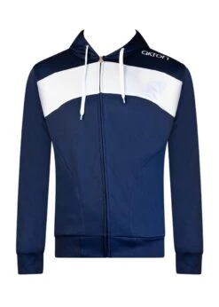 Akron Flagstaff Tracksuit Top - Navy Blue / White