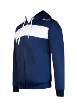 Akron Junior Flagstaff Tracksuit Top - Navy Blue / White -Swim Equipment Shop 403 flagstaff 2 1