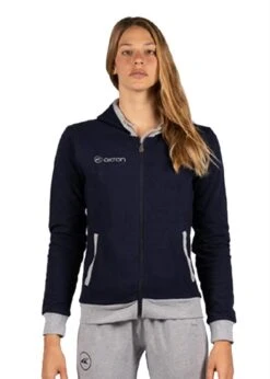 Akron Tampa Tracksuit Top - Navy Blue / Grey -Swim Equipment Shop 417 tampa navy