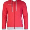 Akron Tampa Tracksuit Top - Red / Grey