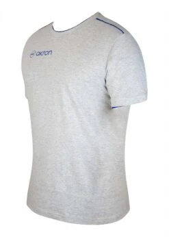 Akron New Orleans Cotton T-shirt - Grey / Royal Blue -Swim Equipment Shop 420 akron new orleans t shirt grey royal2100 1