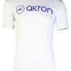 Akron Junior Denis Technical T-shirt - White / Royal Blue -Swim Equipment Shop 421 2001 denis white
