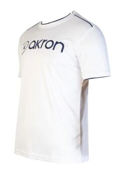 Akron Denis Technical T-shirt - White / Navy -Swim Equipment Shop 421 denis white 2