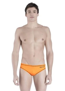 Akron Addison Evo Bicolour Brief- Orange / Black