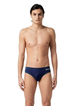 Akron Addison Evo Bicolour Brief - Navy Blue/ White