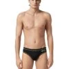 Akron Addison Evo Bicolour Brief - Black/ Neon Green 2 Akron Addison Evo Bicolour Brief - Black/ Neon Green -Swim Equipment Shop 444 9164