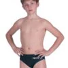 Akron Boys Addison Evo Bicolour Brief - Teal / Blue -Swim Equipment Shop 444 9236 02 boy front 1