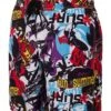 Arena Splash Bermuda Shorts Black / Multi-Coloured -Swim Equipment Shop 44858 50 splash bermuda 2
