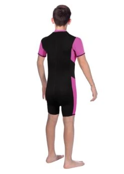Head Junior Light Shorty Wetsuit - Pink 9 Head Junior Light Shorty Wetsuit - Pink -Swim Equipment Shop 452382 pink back 1